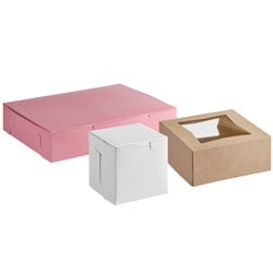 Cake Boxes and Bakery Boxes