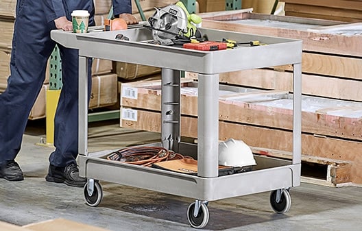 XINXIANDM Utility Carts with Wheels Heavy Duty Metal Carts Food Service  Cart Commercial Workstation for Kitchen Restaurant for Lab, Clinic,  Kitchen