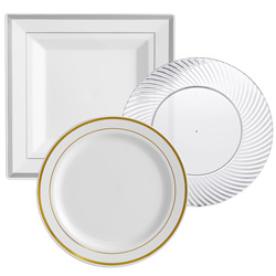 Disposable Wedding Plates
