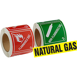 Hazard and Pipe Labels