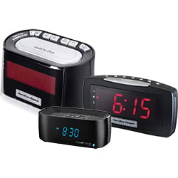 Hotel Room Alarm Clocks / Radios