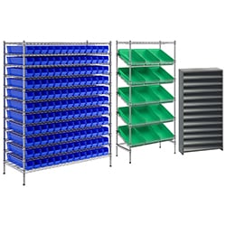 Industrial Storage Bin Shelving